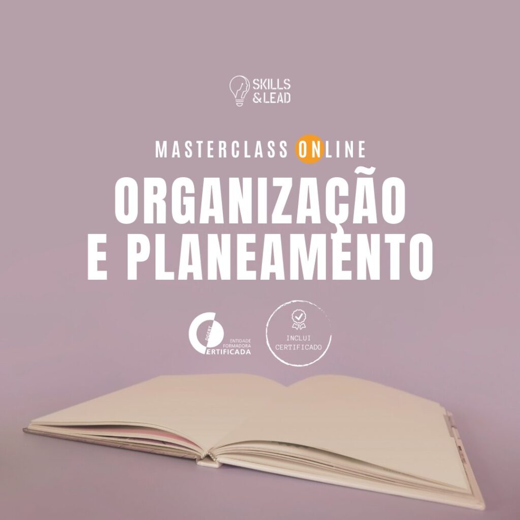Masterclass de Organização e Planeamento