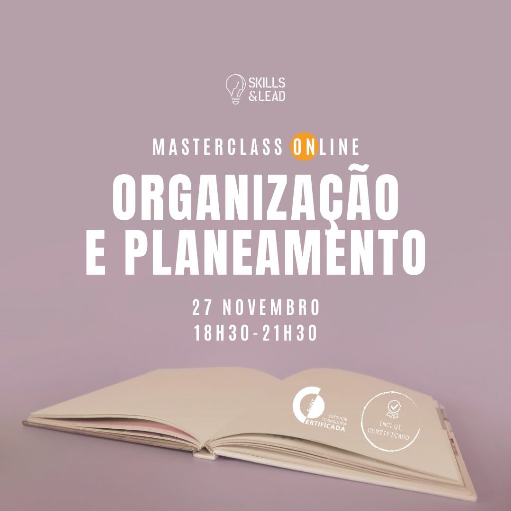 Masterclass de Organização e Planeamento