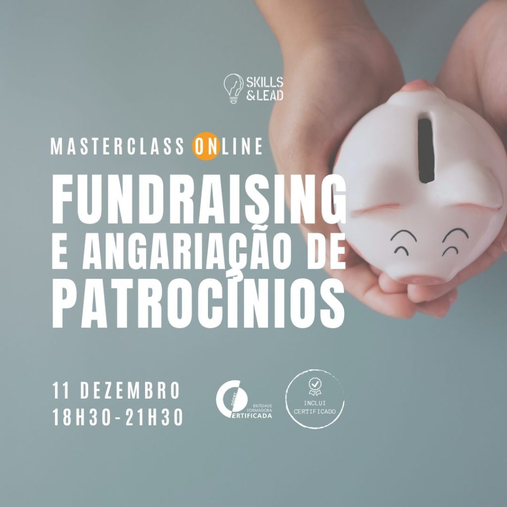 Masterclass de Fundraising e Angariação de Patrocínios