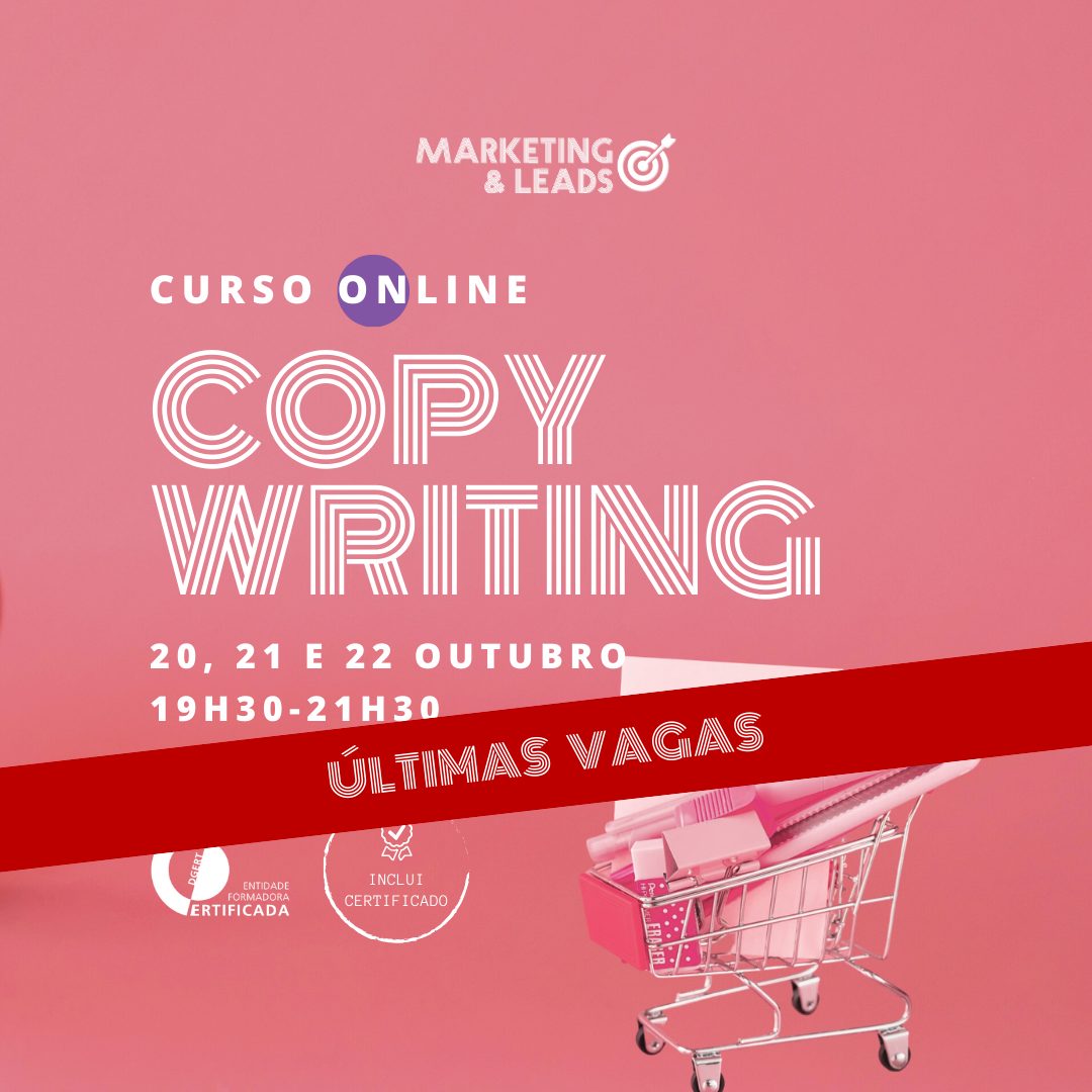 Curso de Copywriting - últimas vagas