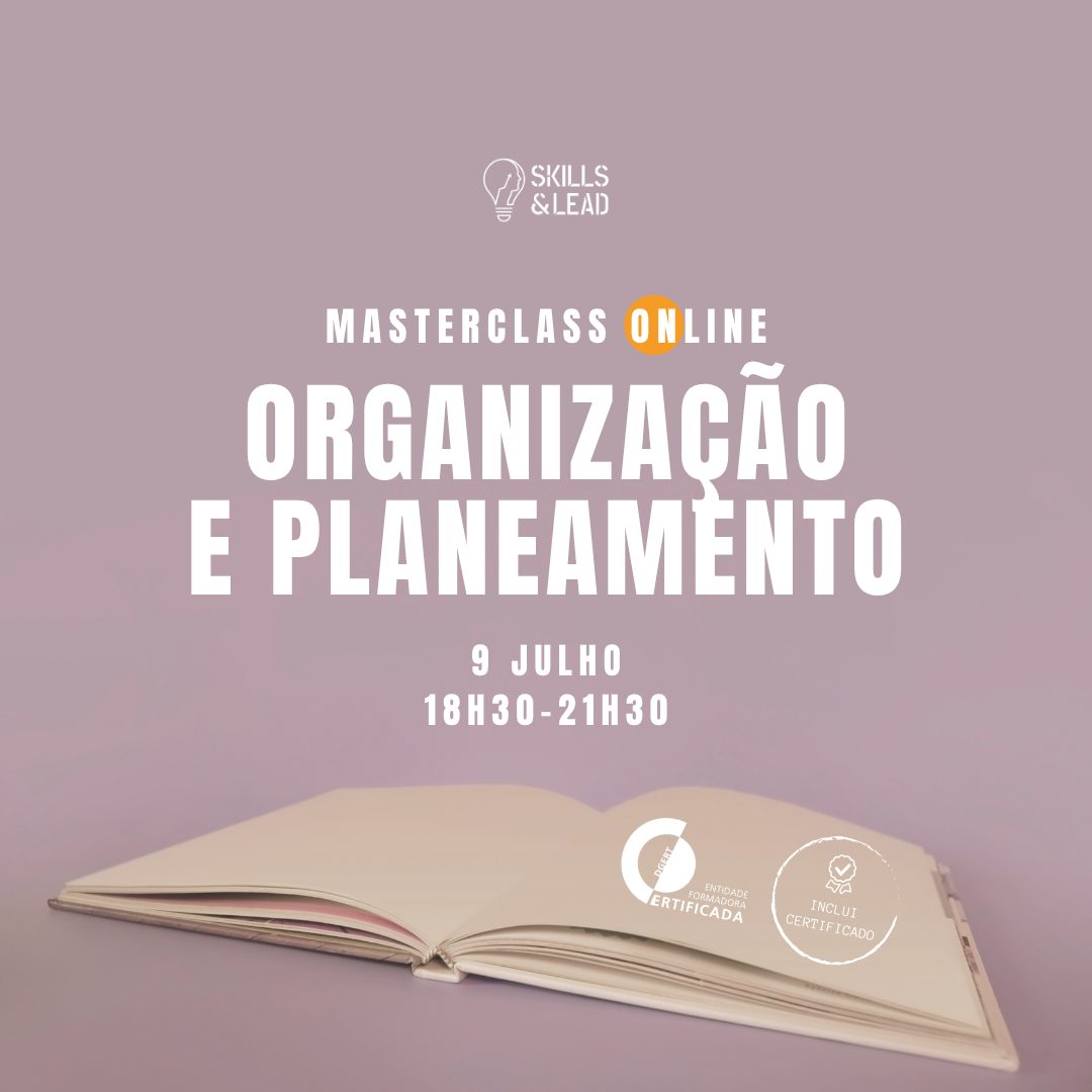 Masterclass de Organização e Planeamento