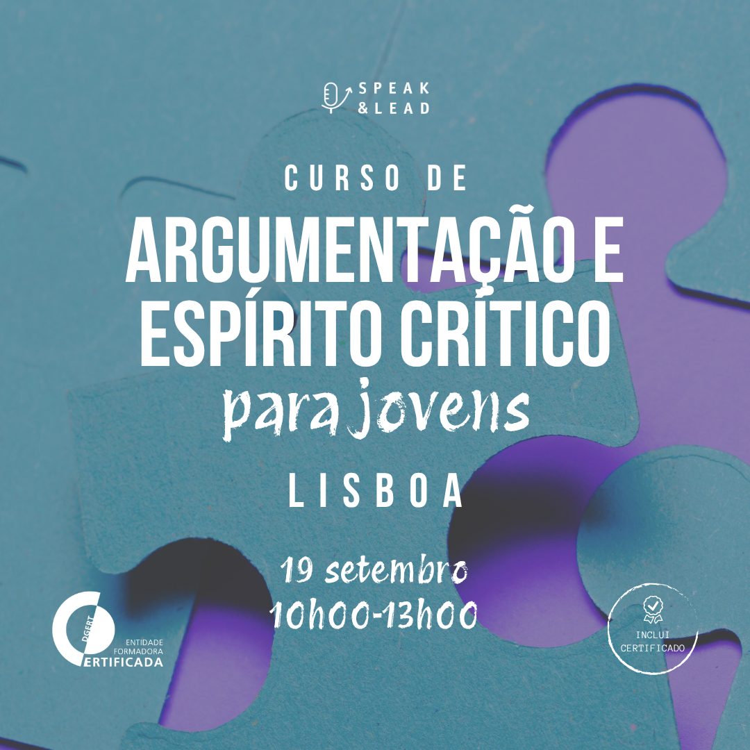 Curso de Argumentação e Espírito Crítico para Jovens - Lisboa