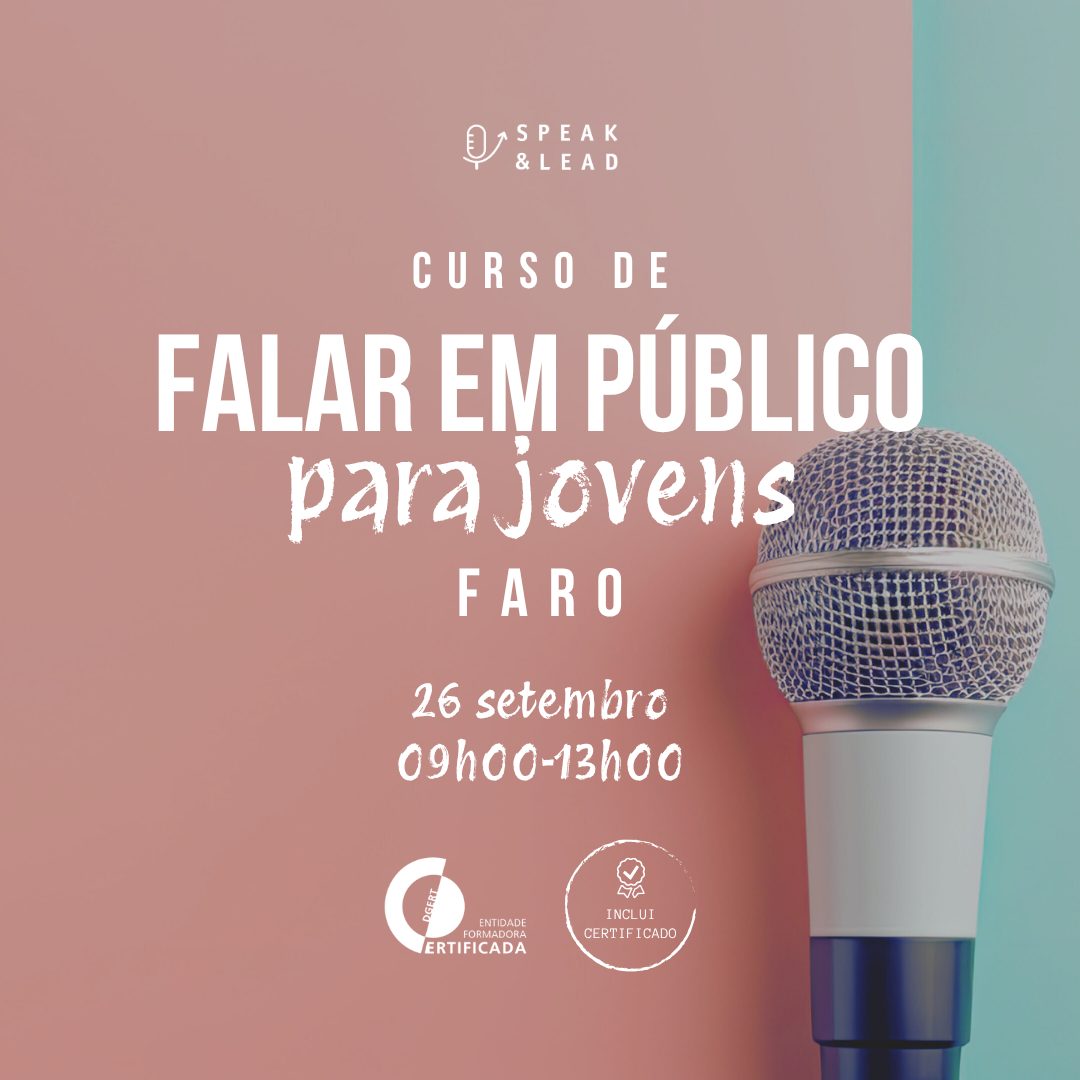 Curso de Falar em Público para Jovens - Faro