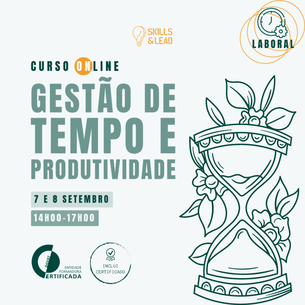 Curso Gestão de Tempo e Produtividade - Laboral