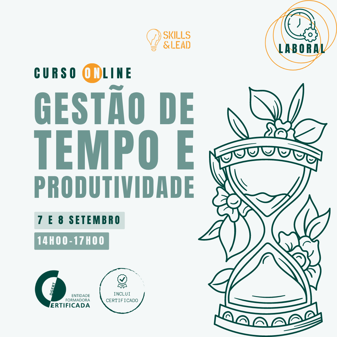 Curso Gestão de Tempo e Produtividade - Laboral