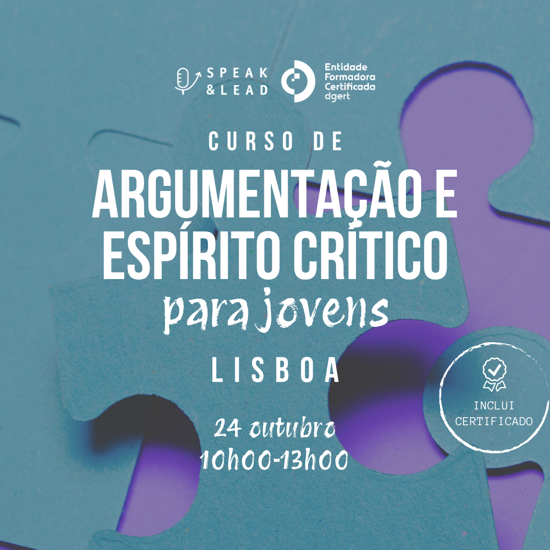 Curso de Argumentação e Espírito Crítico para Jovens - Lisboa