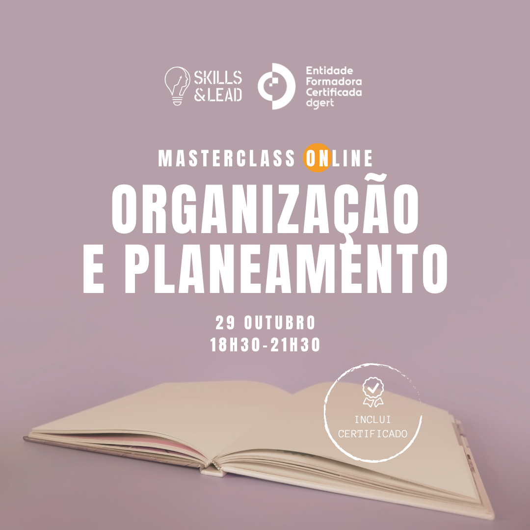 Masterclass de Organização e Planeamento