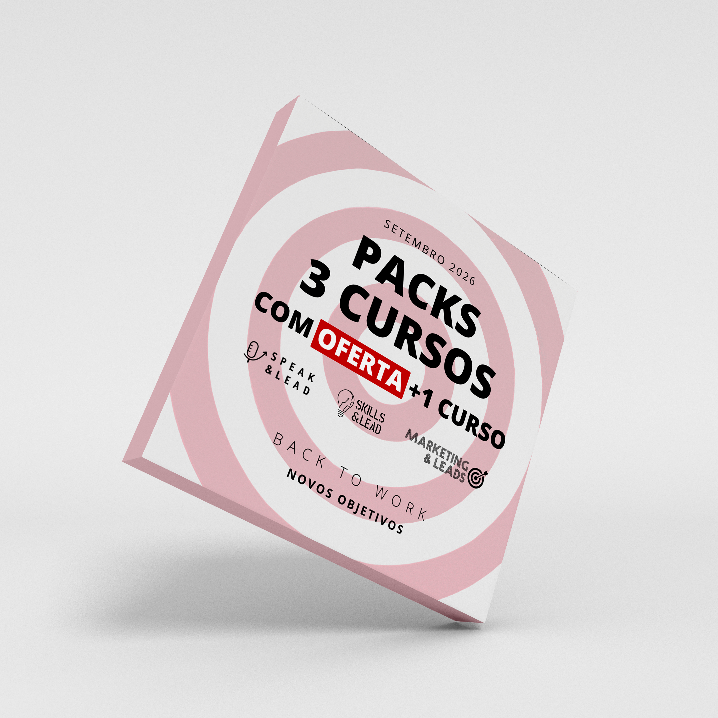 Packs 3 Cursos Grupo Speak and Lead