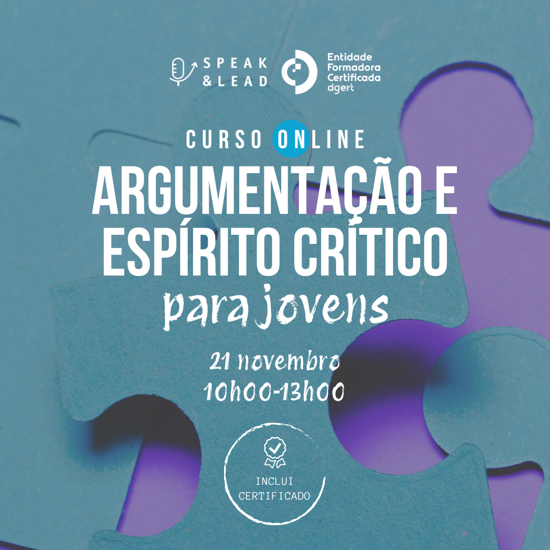 Curso de Argumentação e Espírito Crítico para Jovens Online